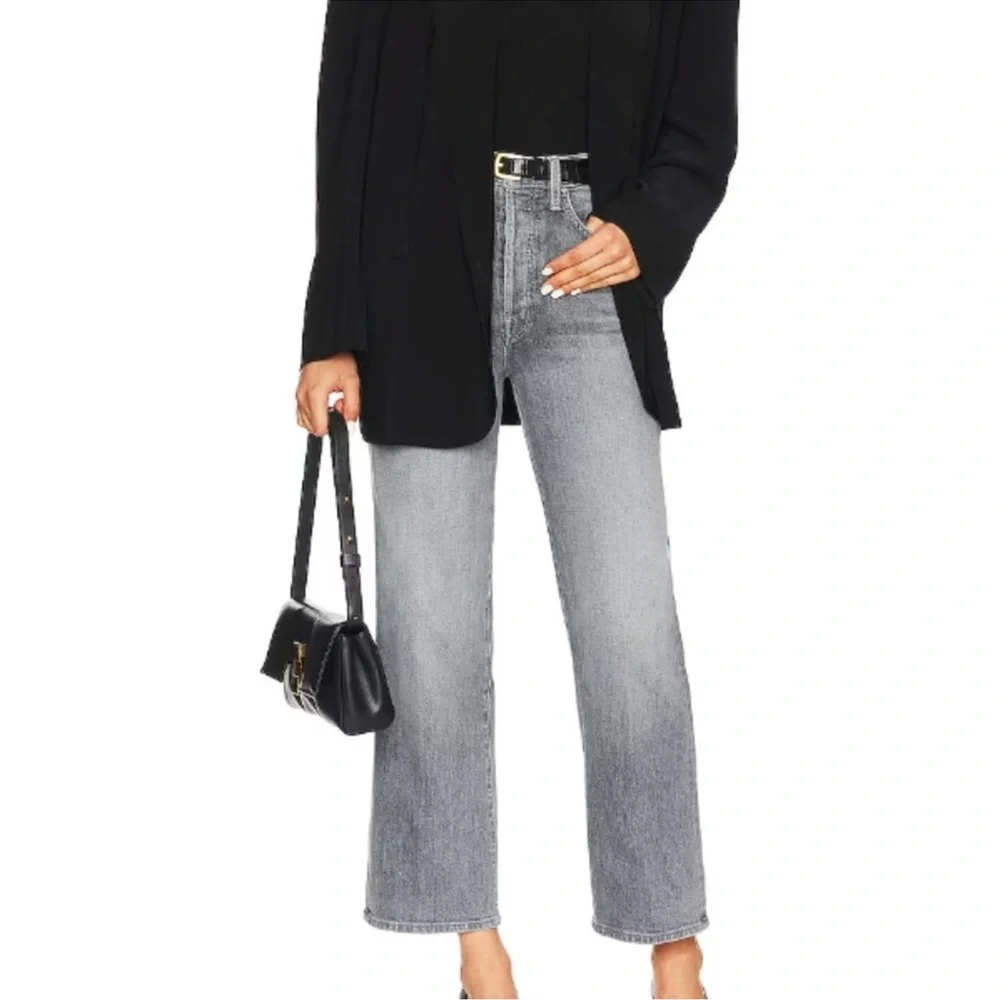 MOTHER THE RAMBLER ANKLE In Bars & Phrases Wash 🩶 - Picture 2 of 9